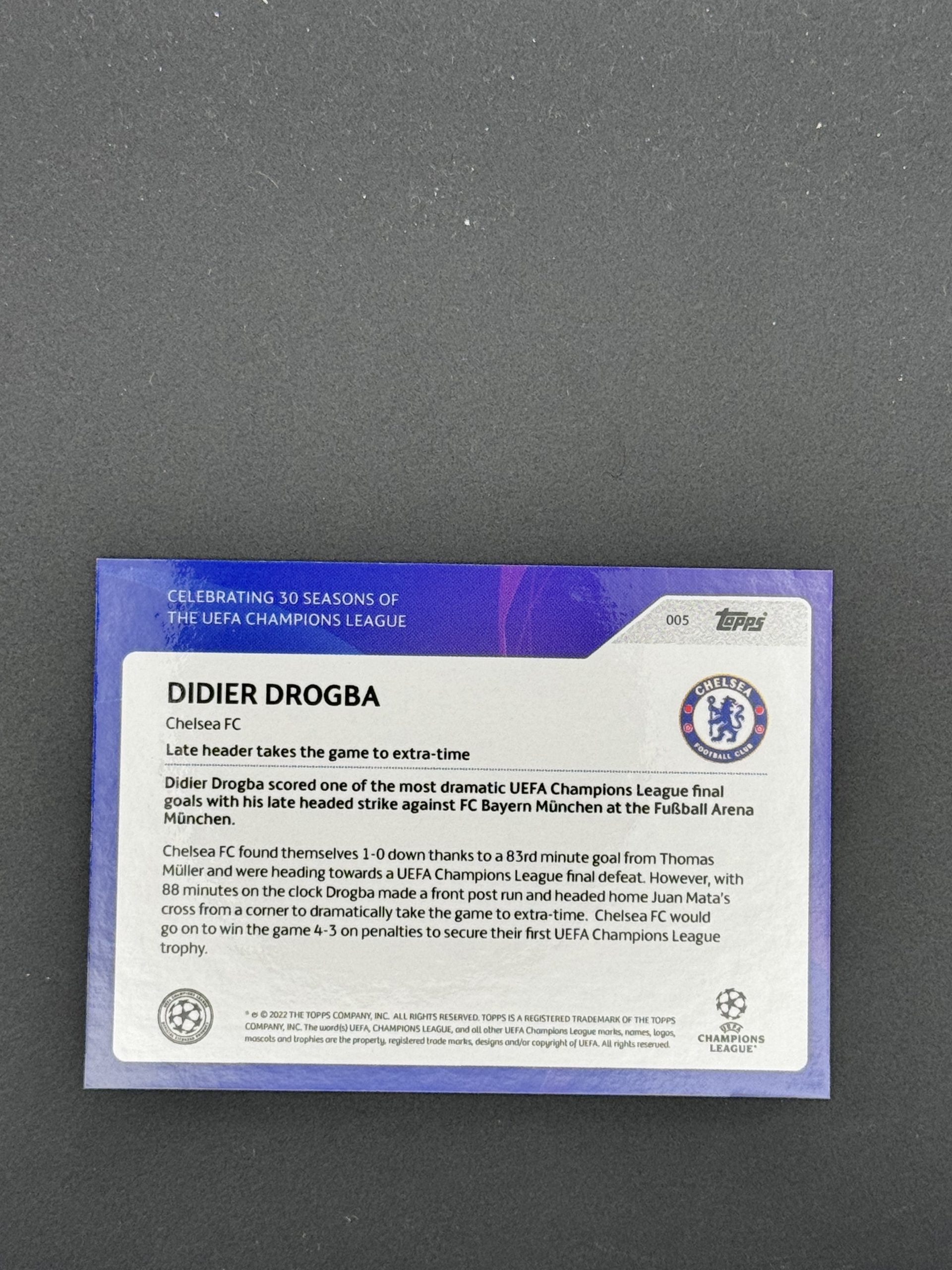 Card 1 back